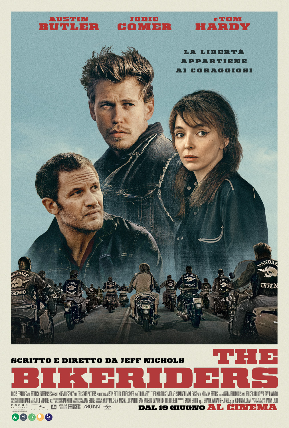 The Bikeriders: la banda del Midwest raccontata da Jeff Nichols