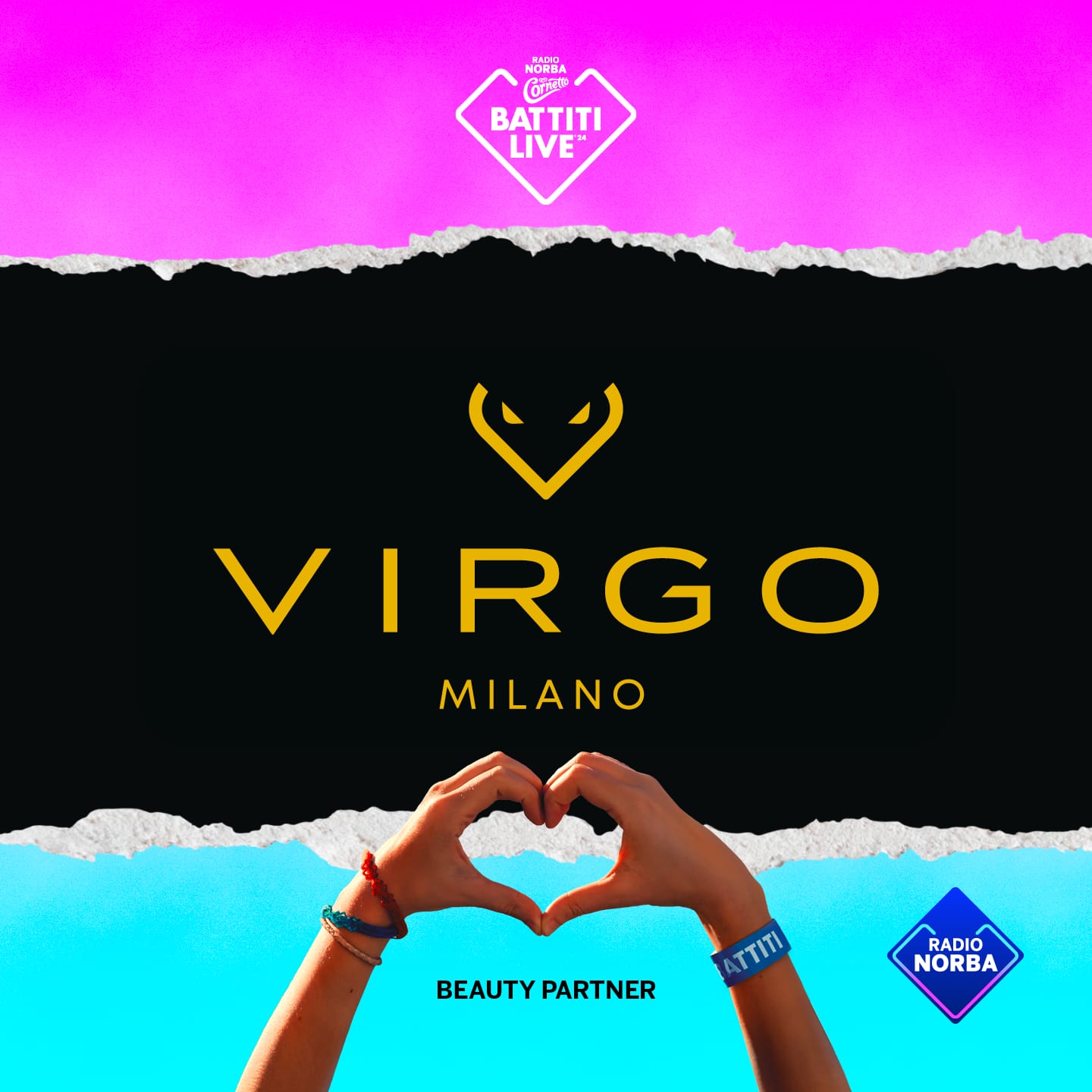 Battiti Live 2024: Virgo Cosmetics è il make up della musica