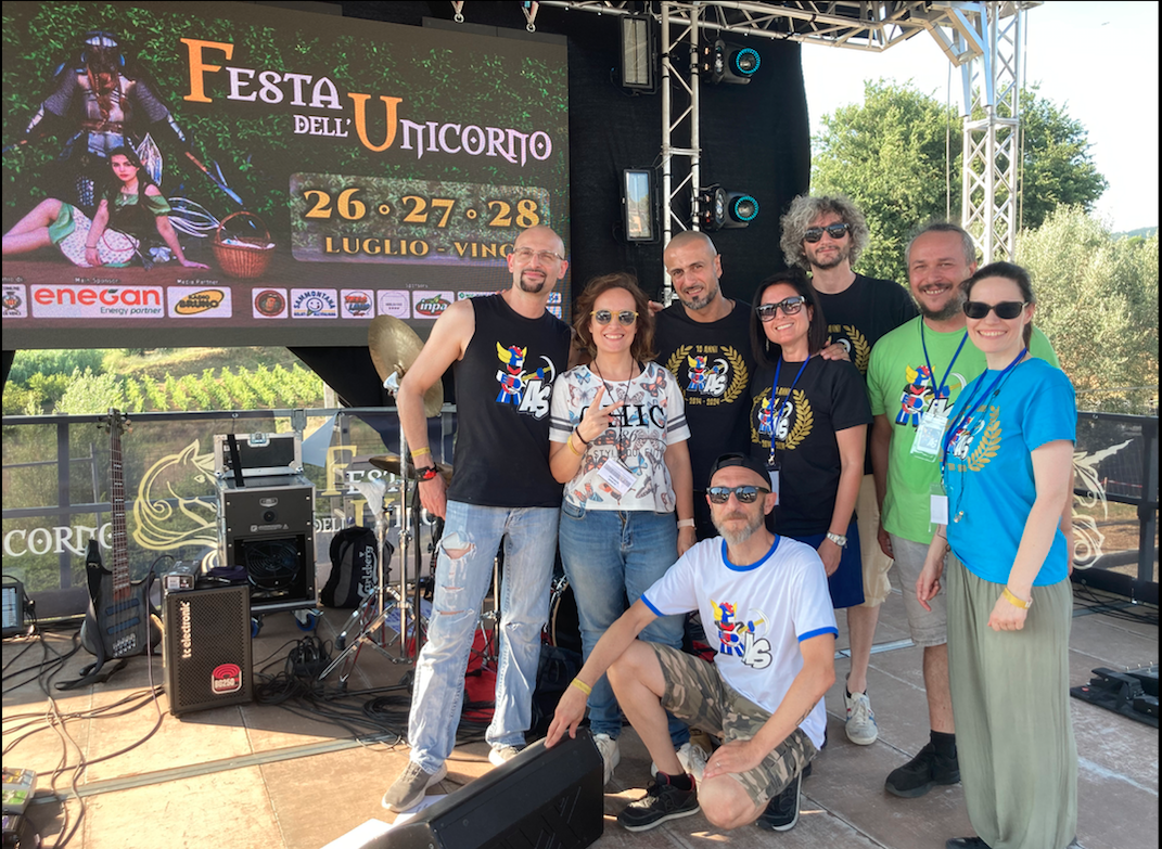 “Alabarde Spaziali”, la cartoon cover band che ha infiammato la “Festa dell’Unicorno | Video-intervista