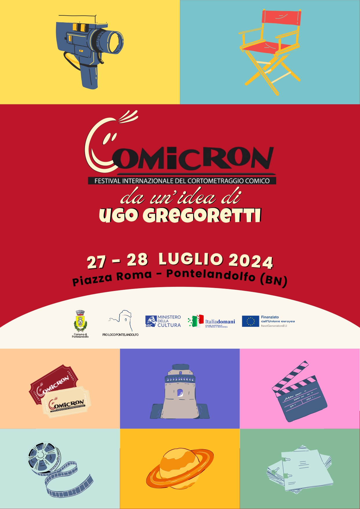 Comicron – Festival Internazionale del Cortometraggio Comico: in arrivo la X Edizione