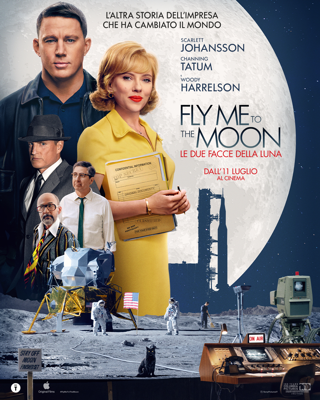 Fly me to the Moon – Le due facce della Luna: romantica epopea lunare per Scarlett Johansson