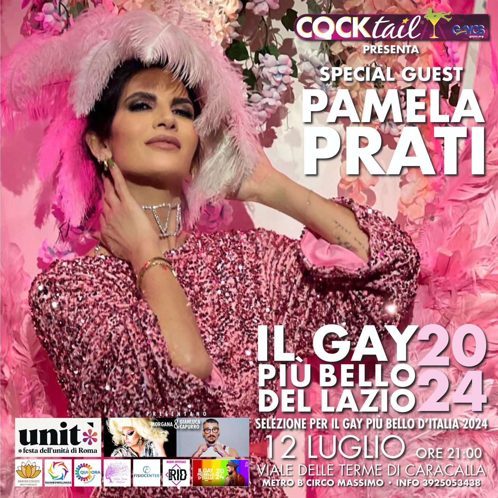 Evento Il gay più bello del Lazio 2024
