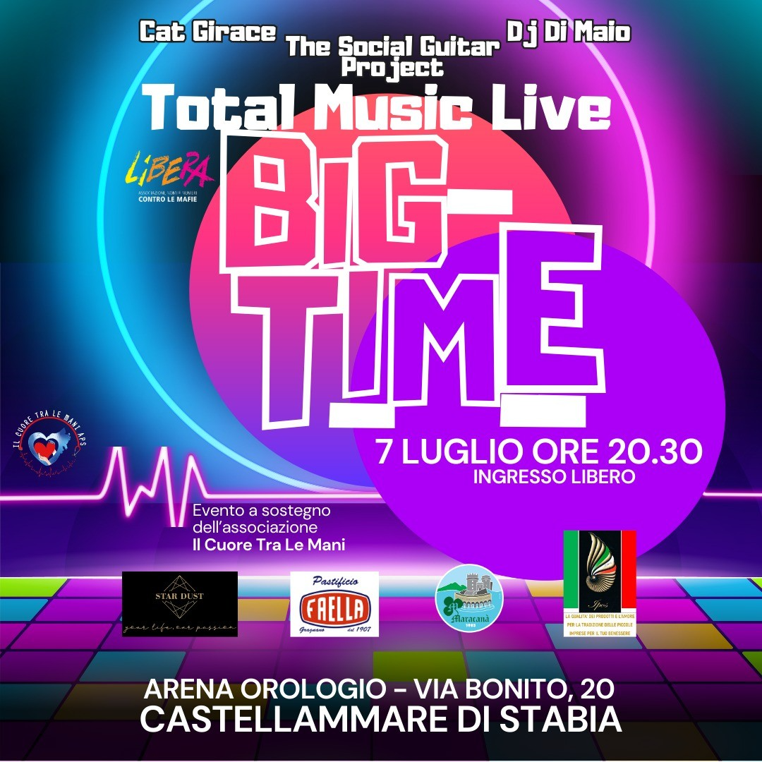 Tutto pronto per Total Music Live