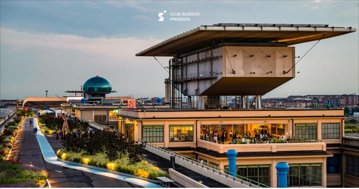 Club Silencio presenta UNA NOTTE ALLA PISTA 500 DEL LINGOTTO + Pinacoteca Agnelli Venerdì 30 agosto 2024