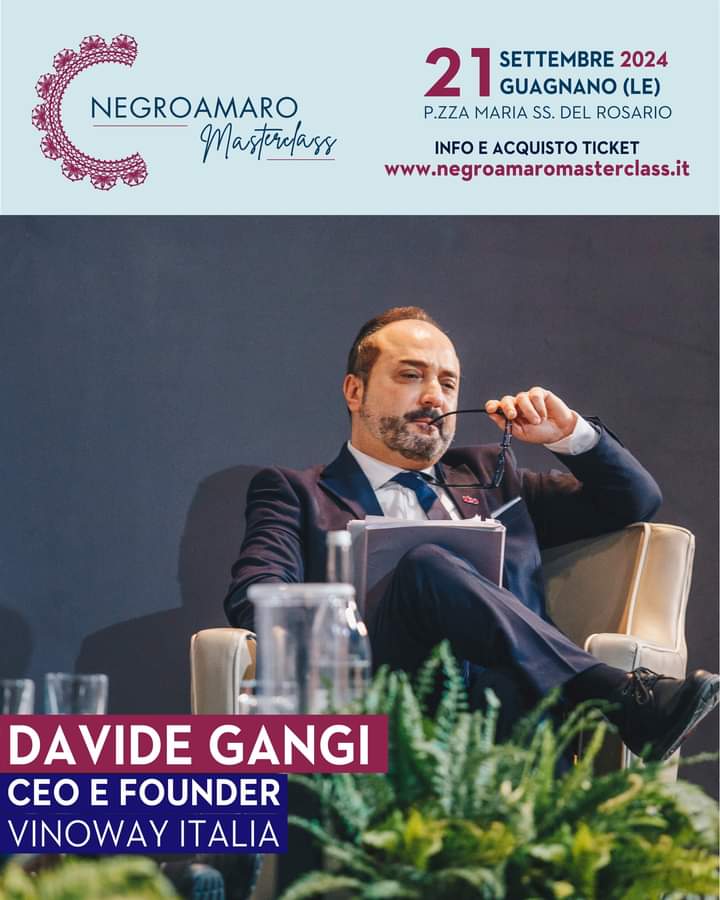 Masterclass di Negroamaro a Guagnano (Puglia) a cura di Davide Gangi