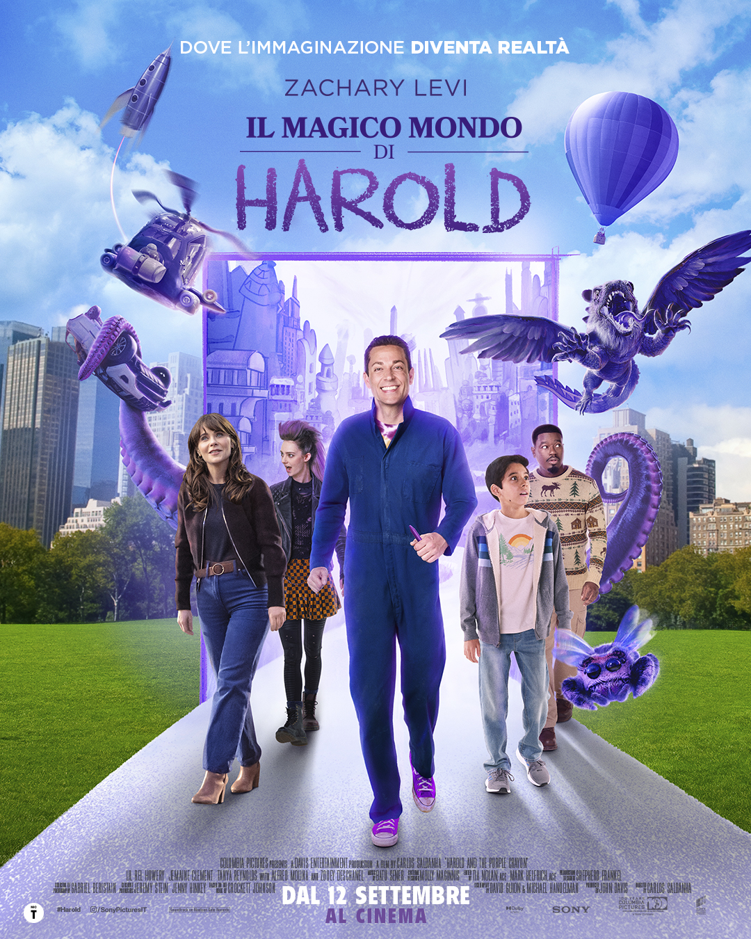 Il magico mondo di Harold: dalle pagine alla realtà