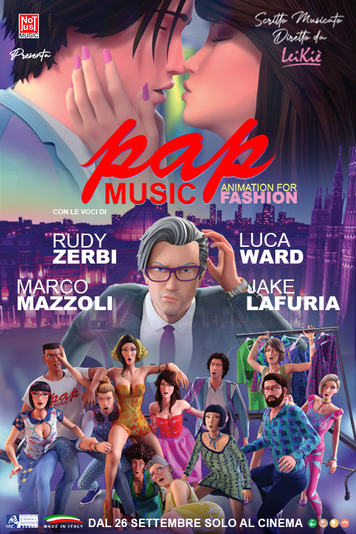 PapMusic – Animation for fashion: pazzia e libertà in 3D full CGI