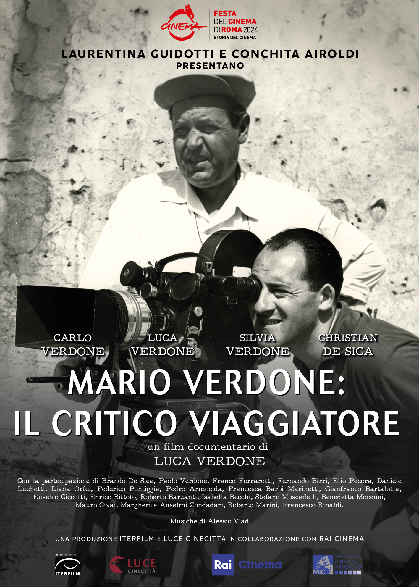 Film documentario Mario Verdone: il critico viaggiatore con Carlo Verdone, Luca Verdone, Silvia Verdone e Christian De Sica