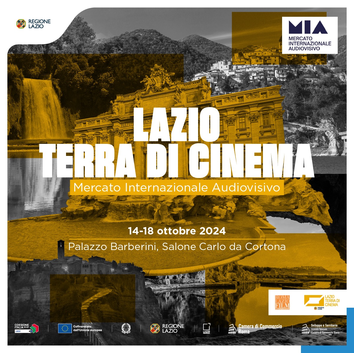 CINEMA, AL “MIA MARKET 2024” LA REGIONE LAZIO