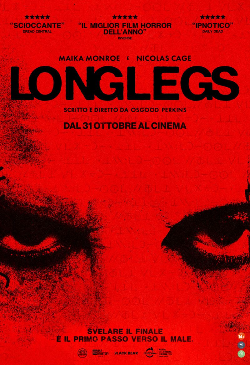 Longlegs: Nicolas Cage, serial killer dal volto demoniaco