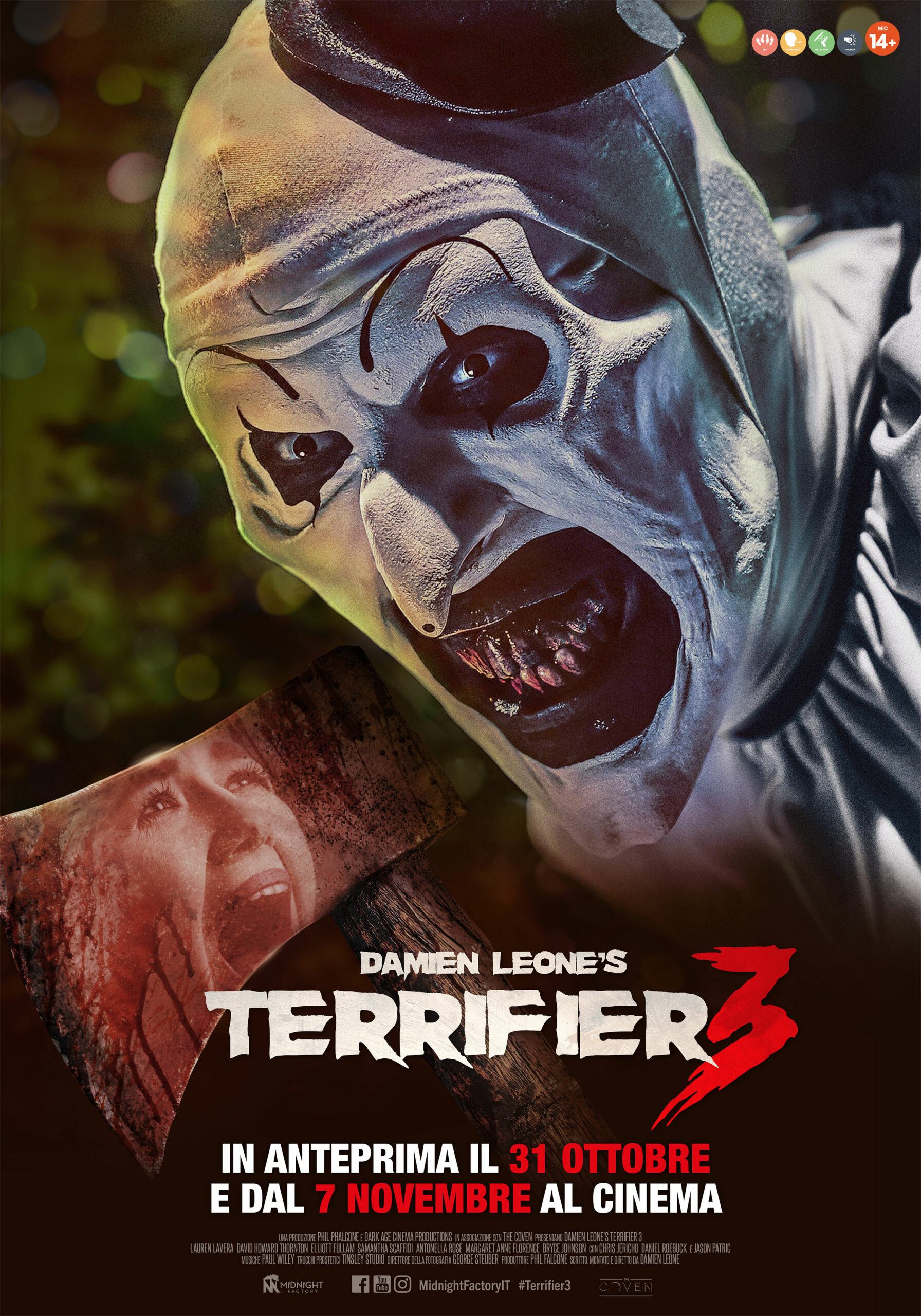 Terrifier 3: la sag(r)a degli eccessi di Damien Leone