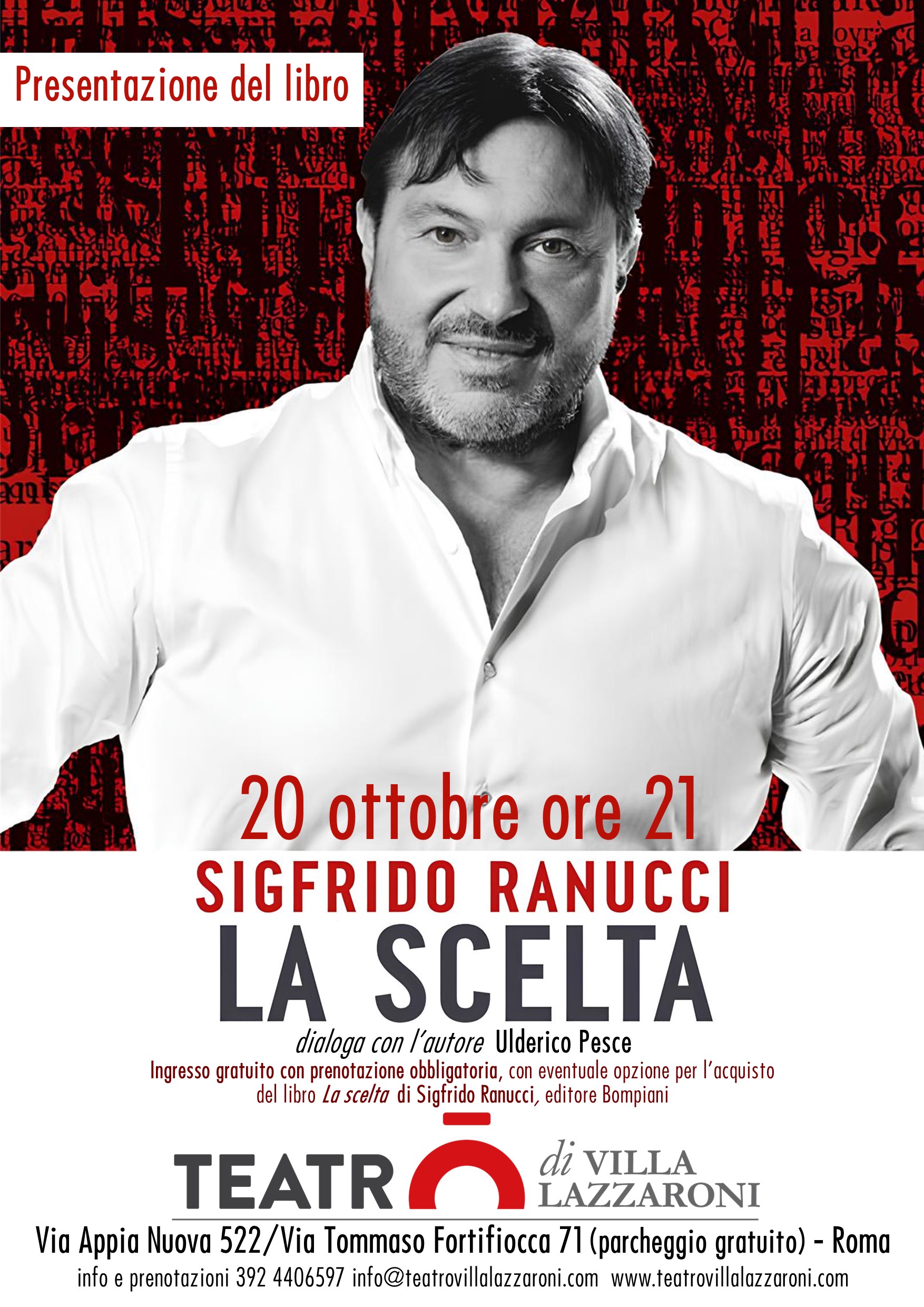 UNA SERATA CON SIGFRIDO RANUCCI