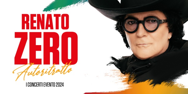 Renato Zero in concerto il 5 e 6 ottobre all’Inalpi Arena a Torino