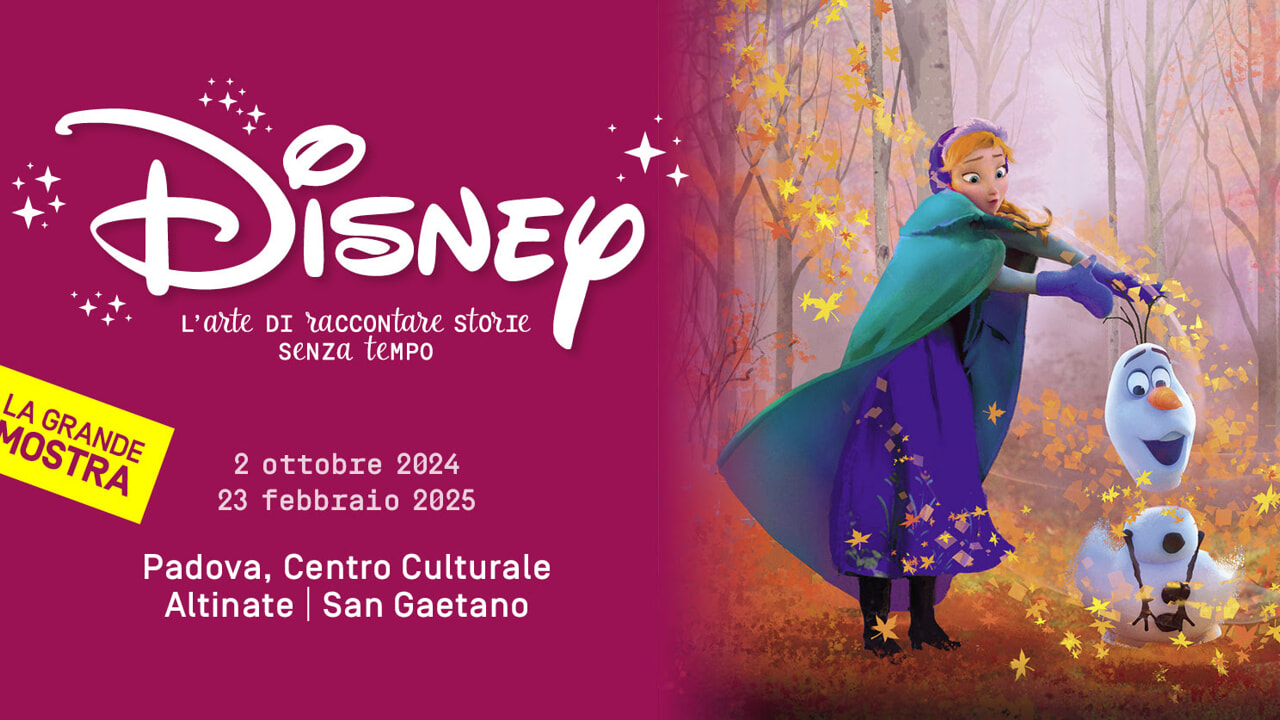 “DISNEY. L’arte di raccontare storie senza tempo”, a Padova dal 2 ottobre