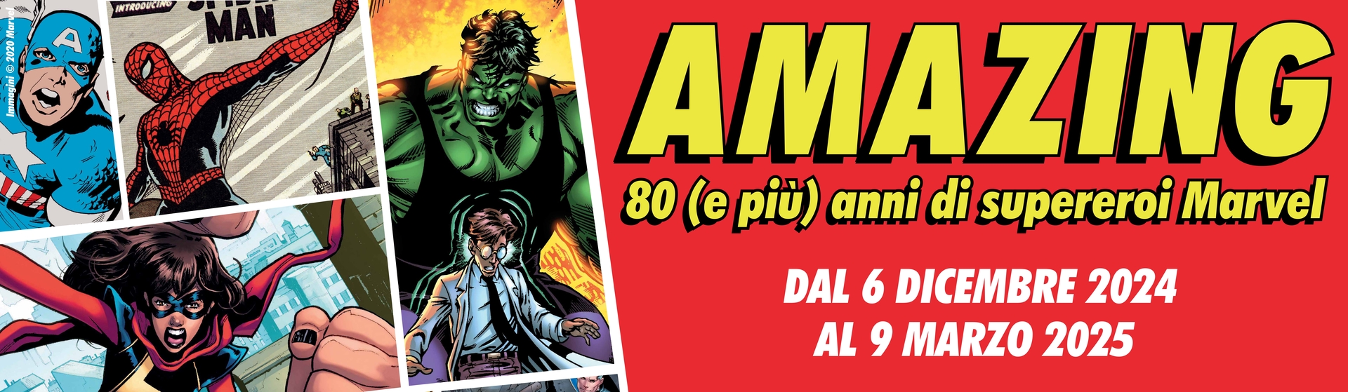 AMAZING.80 (e più) anni di supereroi Marvel a Torino