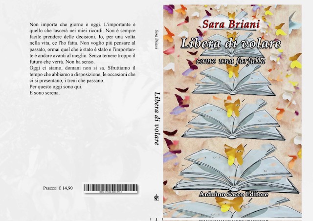 Sara Briani, il suo libro: “Libera di volare” | INTERVISTA