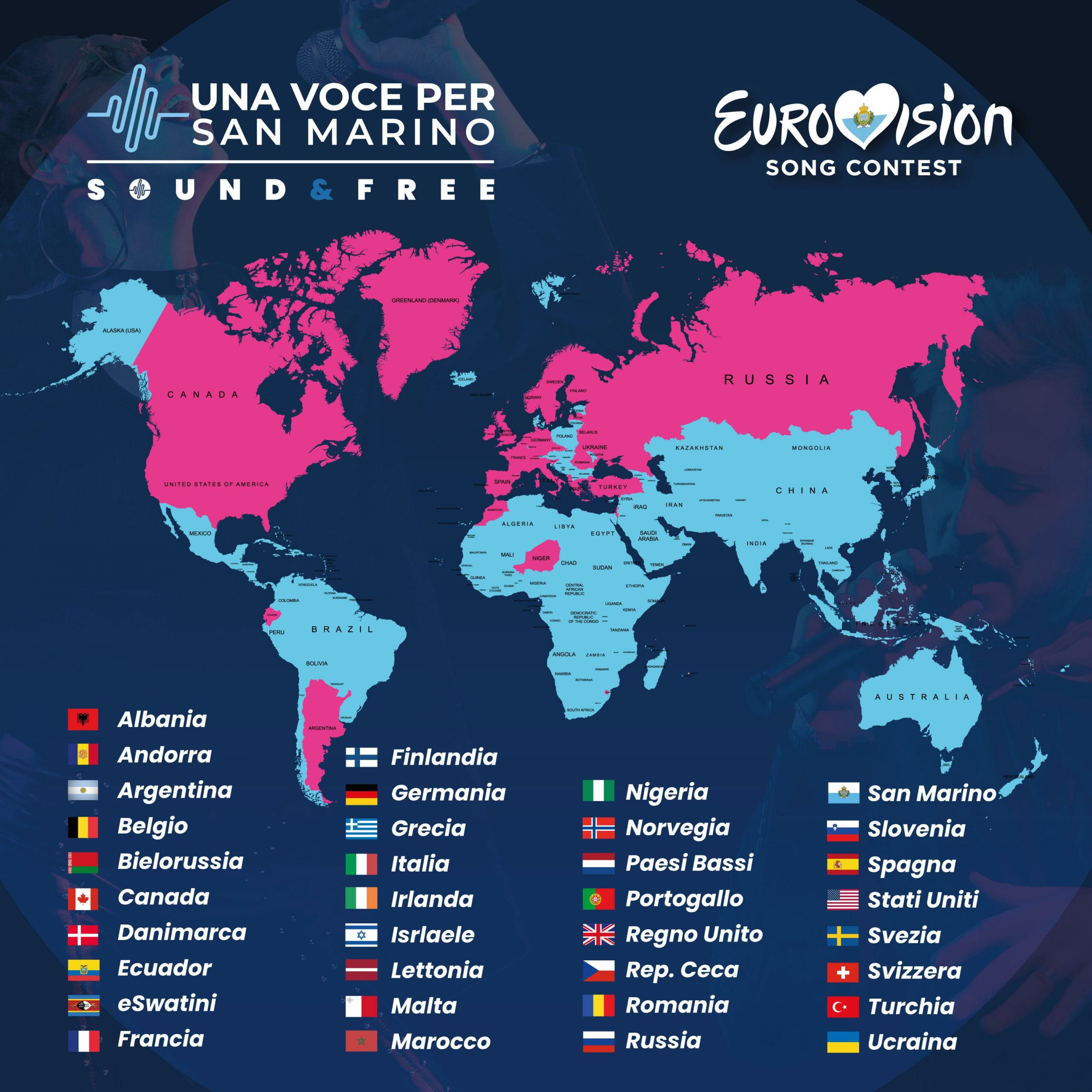 Una Voce per San Marino 2024, boom di iscrizioni. Nuova collaborazione con Tour Music Fest